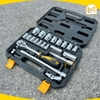 Bộ đầu tuýp 1/2, bộ đồ nghề sửa xe 22 chi tiết Tolsen 15139 - Hàng chính hãng