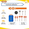 Bộ 24 món phụ kiện mài mini Wadfow WRR4024 - Hàng chính hãng.