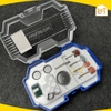 Bộ 38 linh kiện đa năng máy mài khuôn mini WADFOW WRR5038 linh kiện mài cắt mini chất lượng cao, đa dụng