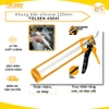 Khung bắn keo silicone 225mm TOLSEN 43041, thân nhôm cò thép - Hàng chính hãng.