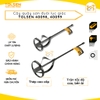 Cây Quậy Sơn (Đuôi Lục Giác) 40cm / 60cm - Tolsen 40098/ 40099 - Hàng chính hãng.
