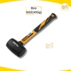 Búa Cao Su Đen cán nhựa 80z/160z Rubber Head TOLSEN 25033/250355 - Hàng chính hãng.