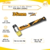 Búa cao su 2 đầu TOLSEN 35mm 25042 chịu lực tốt, khả năng chống biến dạng, mài mòn khi tác động mạnh