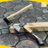 Búa rìu cán gỗ 600g, 800g, 1000g, 1250g - TOLSEN (25253, 25254, 25255, 25256) thép Carbon, bổ củi, chặt cây
