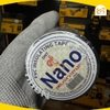 Băng keo đen cách điện Nano 0,12mmx18mmx20Yard - Chất liệu Rubber bám dính tốt, PVC tính đàn hồi cao.