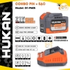 Thân máy Mài Dùng Pin HUKAN G1-AGS6400, 3 Mức Tốc Độ - 15cell - Motor Không Chổi Than