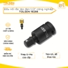 Đầu nối lắc léo đen công nghiệp 1/2 TOLSEN 18288-Đầu tuýp lắc léo cho máy bulong