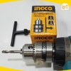 Đầu khoan INGCO KC1001 Đầu máy khoan khả năng khoan 0.8-10mm, kích thước kết nối 3/8