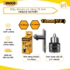 Đầu khoan có răng 13mm KC1301 Ingco, Đầu máy khoan khả năng khoan 1.5-13mm, kích thước kết nối 1/2
