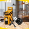 Đầu khoan không răng 13mm Key Chuck INGCO KC1302W, đầu máy khoan khả năng khoan 1.5-13mm, không răng cưa b16, kèm 1 khóa