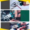 Kìm điện tuốt dây trợ lực 6 inch 150mm  Sata 70-301A , chất liệu Thép Niken Crom - Hàng chính hãng.