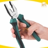 Kìm điện tuốt dây trợ lực 6 inch 150mm  Sata 70-301A , chất liệu Thép Niken Crom - Hàng chính hãng.