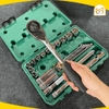Bộ Tuýp Cần Siết Tự Động 1/2 Inches 25 Chi Tiết Sata 09506