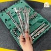 Bộ Tuýp Cần Siết Tự Động 1/2 Inches 25 Chi Tiết Sata 09506