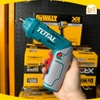 Máy Siết Vít Dùng Pin 4V TOTAL TSDLI0442 / Mô- men xoắn cực đại 4Nm / Mô- men xoắn cực đại 4Nm