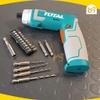 Máy Siết Vít Total TSDLI0802 8V Mô-men Xoắn 6Nm Đầu Lục Giác 1/4