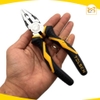 Kìm răng, kềm điện công nghiệp mũi bằng 6inch,7inch,8inch/160mm,180mm,200mm Tolsen 10015, 10016, 10017 - Hàng chính hãng