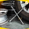 Tay vặn chữ thập đầu lục giác 14
