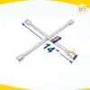 Tay vặn chữ thập đầu lục giác 14