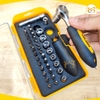 Bộ vít típ 38 cây Tolsen 20035, bộ dụng cụ gia đình đa năng - Hàng chính hãng.