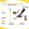 Kéo cắt cành trên cao 2 chức năng, kèm cây sào rút 1,2m-2,4m TOLSEN 31048,31049 - Hàng chính hãng.
