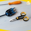 Kéo cắt dây điện mini 5.5 inch TOLSEN 30043 - Kéo thợ điện đa năng nhỏ gọn