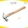 Búa nhổ đinh sừng dê cán gỗ 225g 450g 650g - TOLSEN (25148, 25150, 25032) ,búa nhổ đinh, chống trượt