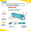 Bộ khóa lục giác, lục giác bông dạng xếp đầu bằng TOTAL - Hàng chính hãng.