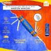 Bộ 8 chìa lục giác đầu bi dạng xếp 1.5-8mm Wadfow WHK2281, chất liệu Thép Cr-V - Hàng chính hãng.