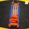 Bộ 8 chìa lục giác đầu sao, đầu hoa thị, đầu bông dạng xếp 1.5-8mm Wadfow WHK3281, chất liệu Thép Cr-V - Hàng chính hãng