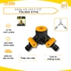 Khớp nối thông minh chia 2 vòi nước có van khoá Đóng Mở Tolsen 57116 phụ kiện vòi nước xịt rửa vệ sinh tưới cây gia đình