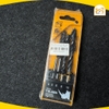 Bộ 5 mũi khoan gỗ 4,5,6,8,10mm TOLSEN 75625, chât liệu Thép Carbon đánh bóng đen - Hàng chính hãng.