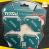 Bộ ke góc hàn nam châm 3 góc Total TAMWH4001 4 nam châm mini 45 độ, 90 độ, 135 độ