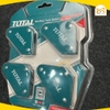Bộ ke góc hàn nam châm 3 góc Total TAMWH4001 4 nam châm mini 45 độ, 90 độ, 135 độ