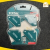 Bộ ke góc hàn nam châm 3 góc Total TAMWH4001 4 nam châm mini 45 độ, 90 độ, 135 độ