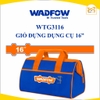 Giỏ đựng công cụ ,dụng cụ ,túi đựng đồ nghề 13inch,16 inch WADFOW WTG3113/WTG3116 - Hàng chính hãng