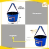 Giỏ, túi đựng dụng cụ, giỏ đựng ốc vít linh kiện 250x200mm WADFOW WTG8101 - Hàng chính hãng