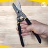 Kéo cắt tôn cán thẳng, kéo cắt tôn công nghiệp cao cấp 10inch 250mm Tolsen 30030, chất liệu Thép Carbon cứng cáp - Hàng