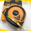 Thước Cuộn, Thước dây 20m 30m 50m nhựa sợi thủy tinh cao cấp Tolsen 35017/ 35018/ 35019 - Hàng chính hãng.