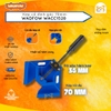 Êtô kẹp cố định góc vuông 2 tay cầm, độ mở 70mm WACC1528 - Hàng chính hãng.