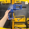 Êtô kẹp dùng để ke góc vuông 90 độ, 2 tay cầm, 2 nút nhả nhanh, độ mở 70mm Wadfow WACC2528 - Hàng chính hãng.