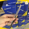 Dụng cụ rọc giấy bản nhỏ 9mm Kingblue KJH-A1, chất liệu thép SK4 bền bỉ, chống gỉ sét - Hàng chính hãng.