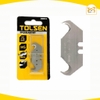 Hộp 5 lưỡi rọc cáp mỏ cong, lưỡi rọc giấy trái ấu 50x19mm Tolsen 30013, Thép SK5 bền bỉ, sắc bén - Hàng chính hã