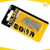 Hộp 5 lưỡi rọc cáp mỏ cong, lưỡi rọc giấy trái ấu 50x19mm Tolsen 30013, Thép SK5 bền bỉ, sắc bén - Hàng chính hã