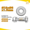 Lưỡi dao bàn cắt gạch cho 41032 & 41033 Tolsen 41037 - Hàng chính hãng.
