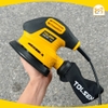 Mày chà nhám tam giác 200W TOLSEN 79562, đế nhám 140x140x90mm, độ nhám cao - Hàng chính hãng.