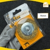 Bánh cước thép dây mài tuần hoàn có chân 50,75,100mm, Trục 6,35mm 1/4 inch- Tolsen 775420,77542,77543