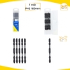 Mũi bắn vít bake PH2 ĐEN KingBlue KB4*65/ KB4*100, dài 65 - 100mm Mũi siết vít 2 đầu, Mũi vít đầu vít nam châm