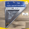 Thước ê ke, thước tam giác inox 150mm 200mm BOGO-SHIN TG4, TG5, thước góc tam giác đo đạc