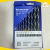Bộ Mũi Khoan Thép KingBlue KBY1-B10 Thép HSS Kích Thước Từ 1mm Đến 10mm (Hộp 10 Cái)